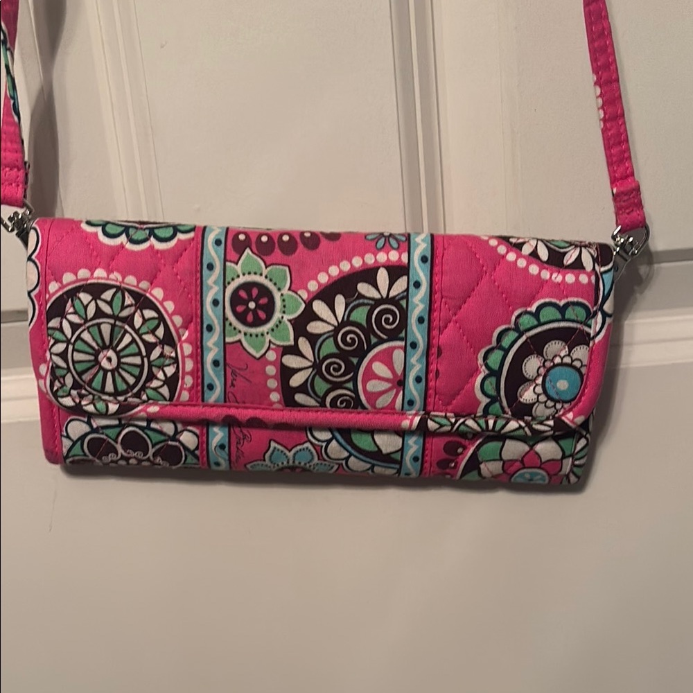 Vera Bradley Pink Patterned Women's Bag/ wallet